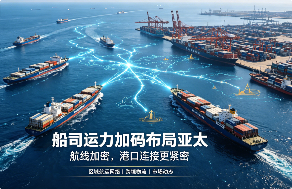 Asia-Pacific Shipping Network Upgrade: Carriers Expand Routes & Fleet Capacity in 2026