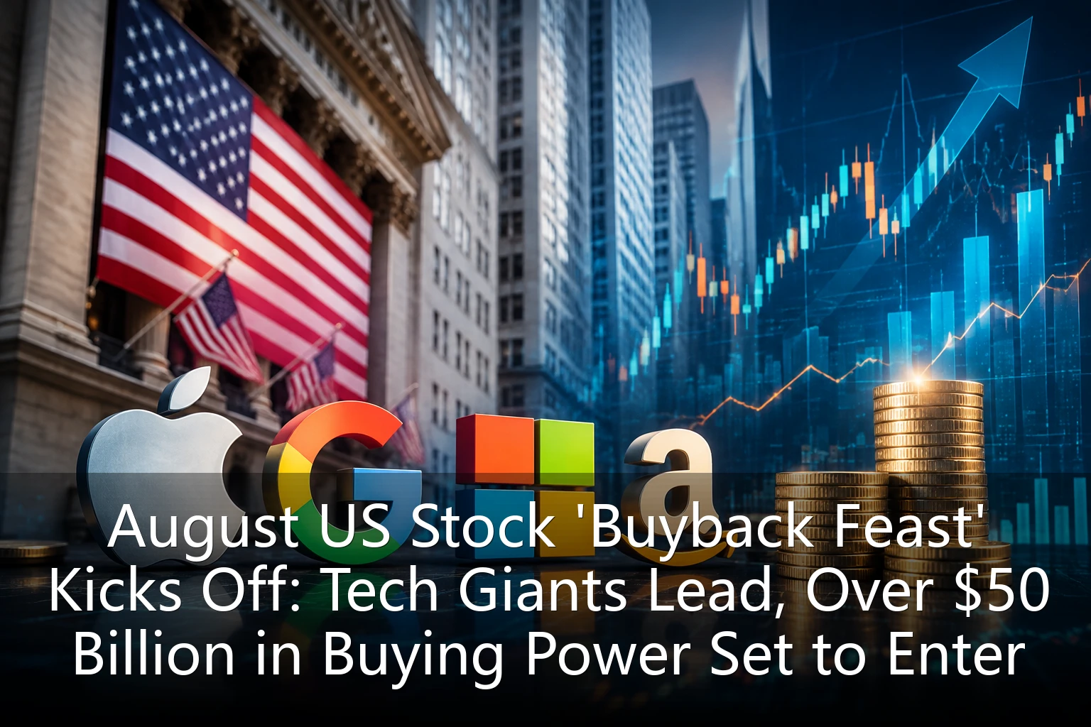 August US Stock 'Buyback Feast' Kicks Off: Tech Giants Lead, Over $50 Billion in Buying Power Set to Enter